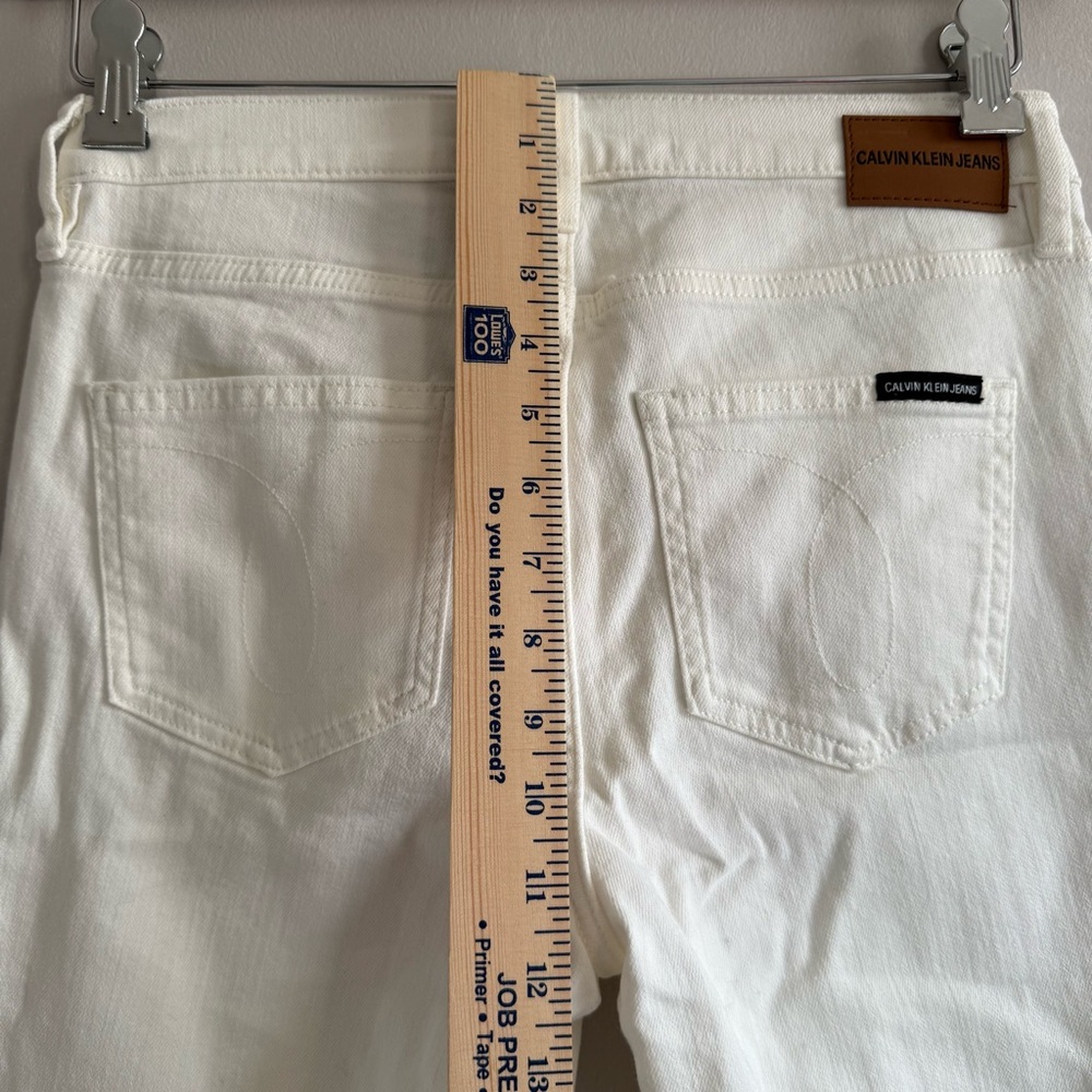 CALVIN KLEIN JEANS Mid-rise rise Skinny Regular Jeans Women Size 27 - Picture 13 of 15